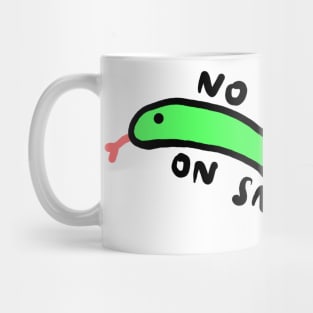 no step on snek Mug